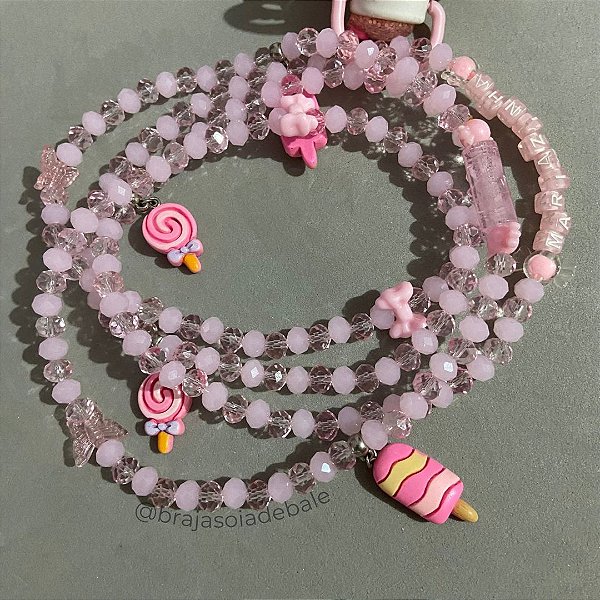 Guia de ere Rosa cristal com nome