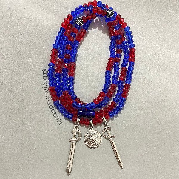 Guia Ogum xoroque em cristal