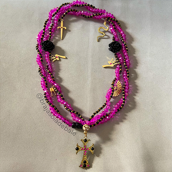 Guia de Pomba gira menina rosa