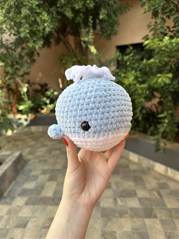 Amigurumi Baleia Fini