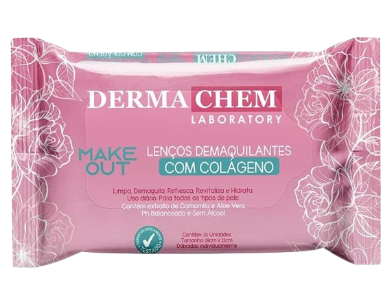 Lenço Demaquilante Facial- Dermachem