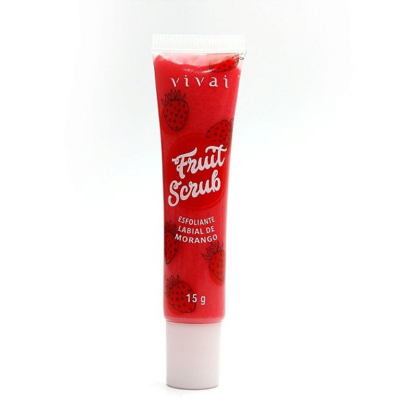 Esfoliante Labial Morango Vivai - Fruit Scrub