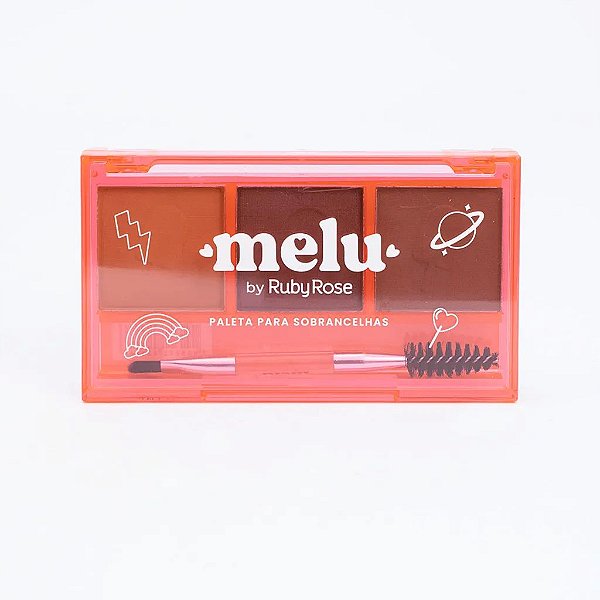 Paleta para Sobrancelhas - Cor 01 - Melu