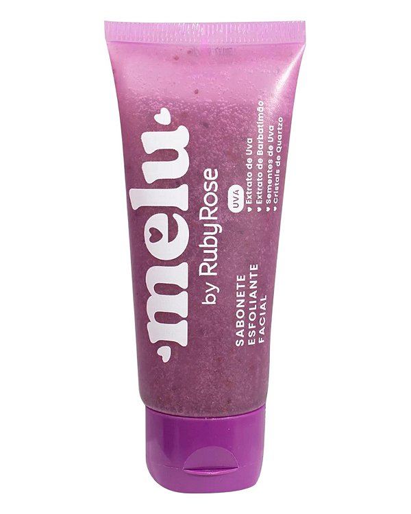 Sabonete Esfoliante Facial - Uva - Melu
