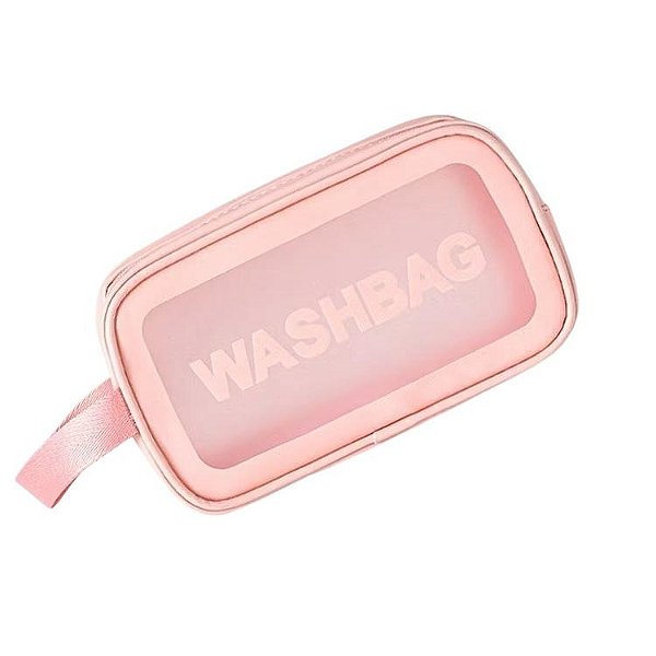 Bolsa Necessarie Transparente - Organizadora impermeável -  Washbag