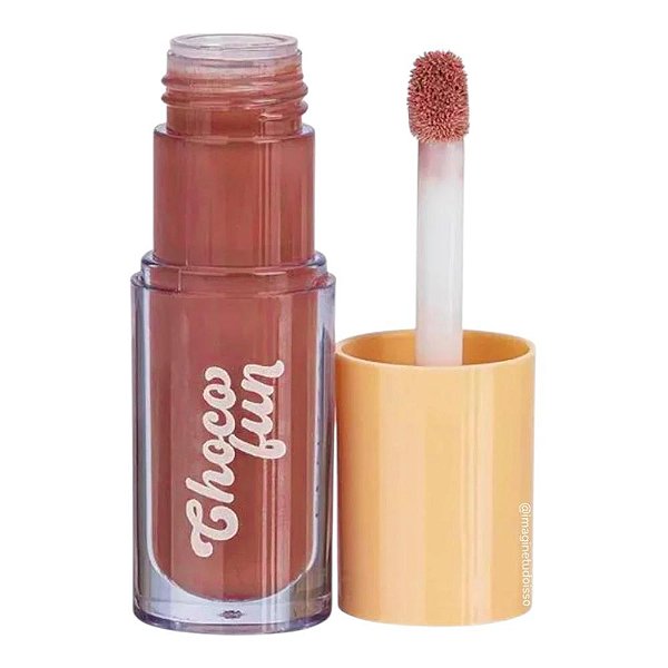 Gloss Labial Tint Cream Choco Fun - COR Camafeu - Fenzza