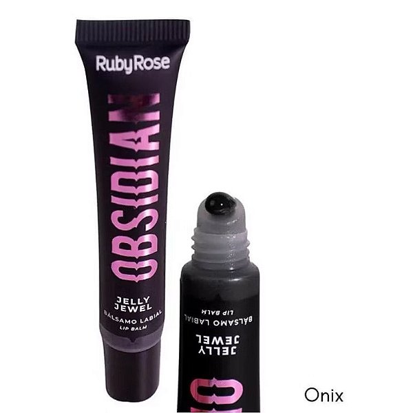 Lip Balm Jelly Jewel Obsidian - COR Onix - Ruby Rose
