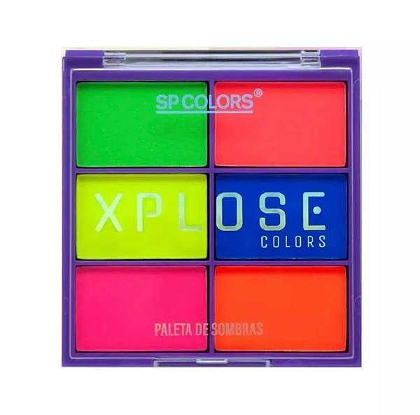 Paleta de Sombras Neon - Xplosed - SP Color