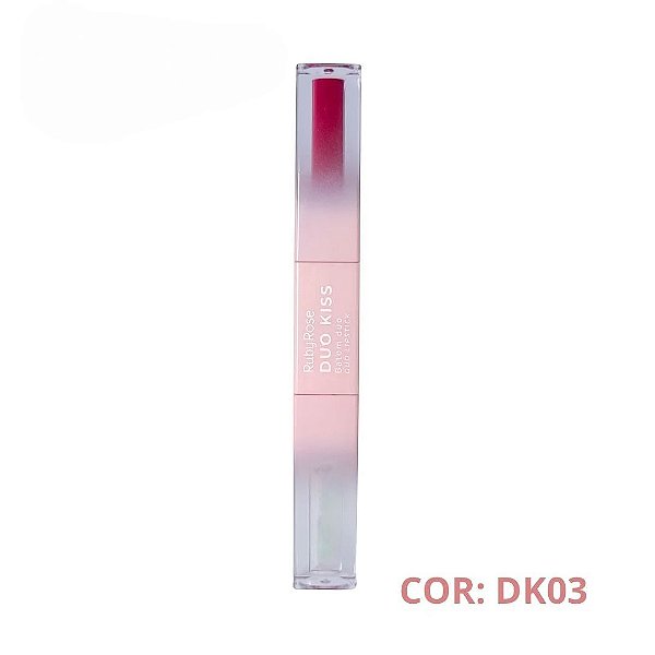 Batom Duo Kiss (COR DK03) - Ruby Rose