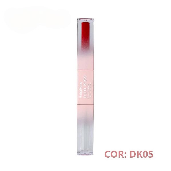 Batom Duo Kiss (COR DK05) - Ruby Rose
