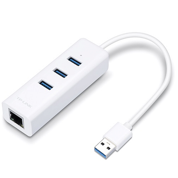 TP-LINK USB 3.0 UE330 ADAPTER ETHERNET GIGABIT 3 PORTAS