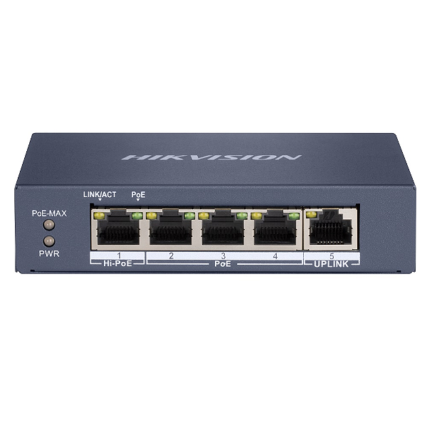 SWITCH 05P 10/100/1000MBPS POE DS-3E0505HP-E