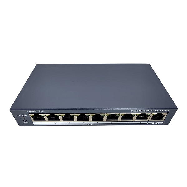 SWITCH 08P 10/100MBPS 1GE POE DS-3E1309P-EI/M