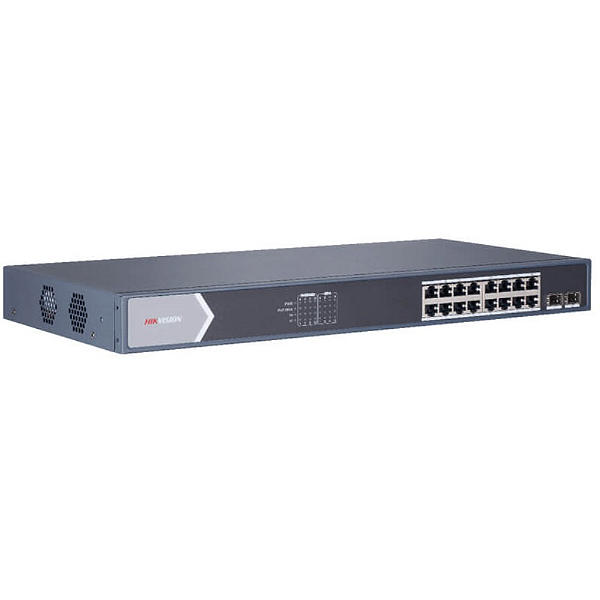 SWITCH 16P 10/100/1000MBPS POE DS-3E0518P-E/M