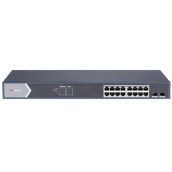 SWITCH 16P 10/100/1000MBPS POE+ DS-3E1518P-SI
