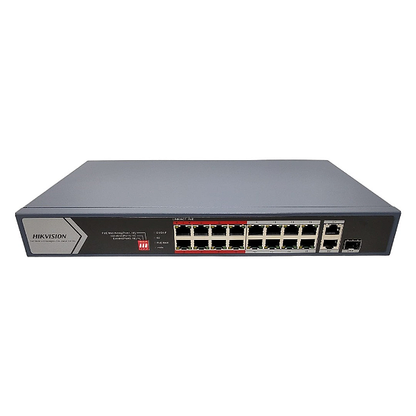 SWITCH 16P 10/100MBPS POE DS-3E0318P-E/M(C)