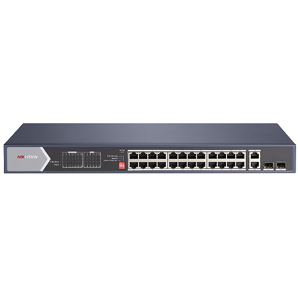 SWITCH 24P 10/100/1000MBPS POE DS-3E0528HP-E
