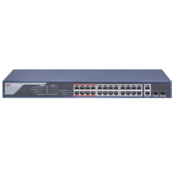 SWITCH 24P 10/100MBPS POE 2*GB DS-3E0326P-E(C)