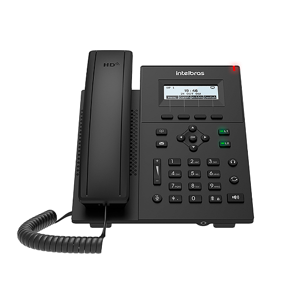Telefone IP Corporativo V3001 Intelbras SIP e PoE Opcional