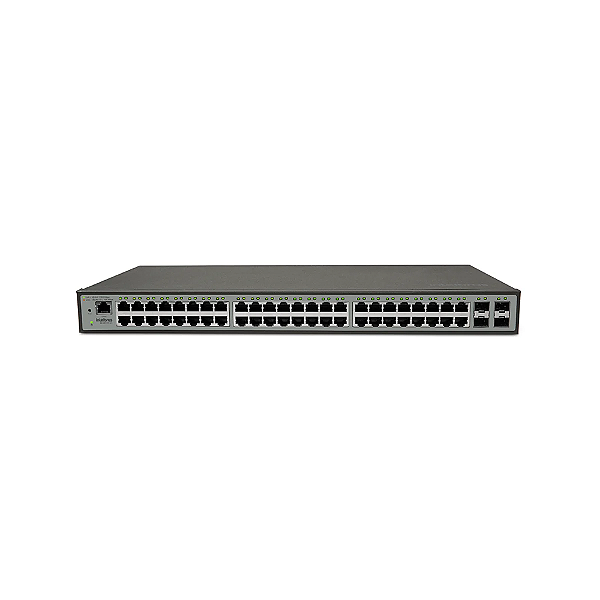 Switch Gerenciável L2+ 52 Portas Gigabit Intelbras SG 5204 MR L2+ (4 Slots SFP)