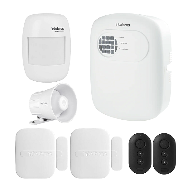 Kit Central de Alarme Intelbras ANM 24 NET (Com Sensores + Controle)