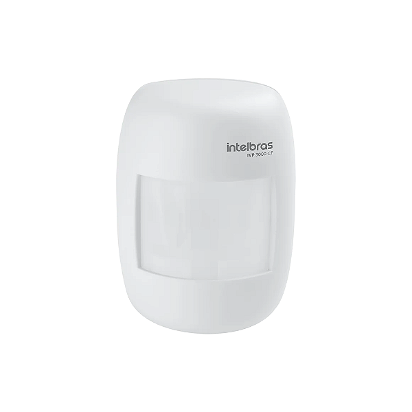 Sensor de Movimento Infravermelho Passivo com Fio Intelbras IVP 3000 CF (Uso Interno)
