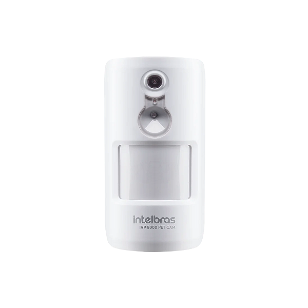Sensor de Movimento Sem Fio com Câmera Intelbras IVP 8000 PET CAM (Fotos na Intrusão)