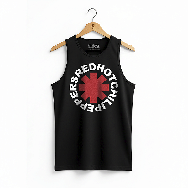 Regata Masculina Red Hot Preta
