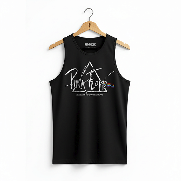 Regata Masculina Pink Floyd Prism - Preta