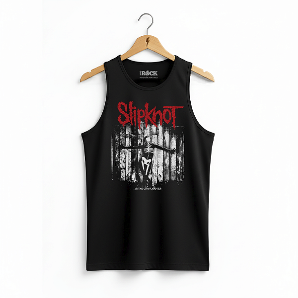 Regata Masculina Slipknot Preta