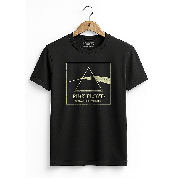 Camiseta Pink Floyd Dark Side Preto