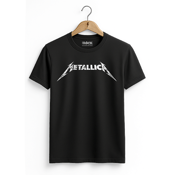 Camiseta Metallica - Preta