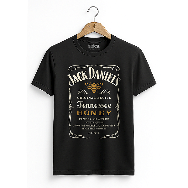 Camiseta Jack Daniels Honey Preto