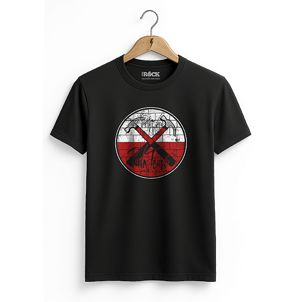 Camiseta Pink Floyd The Wall Preto