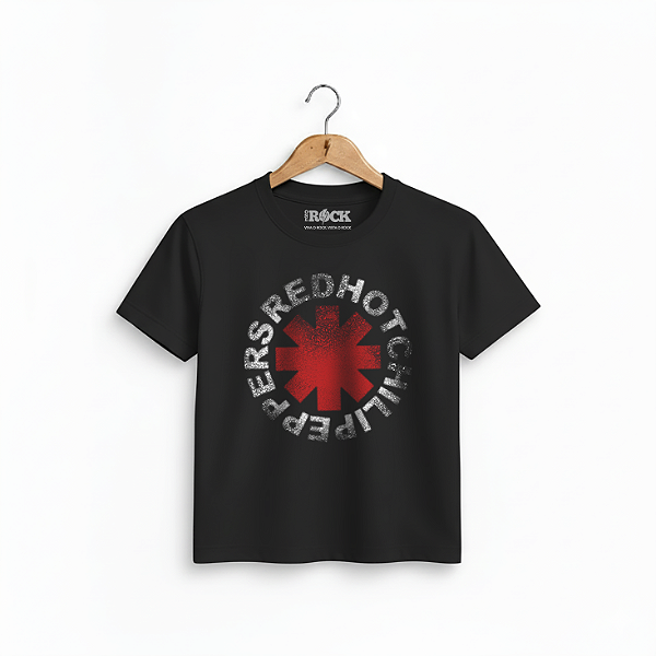 Camiseta Infantil Red Hot Spray Preta