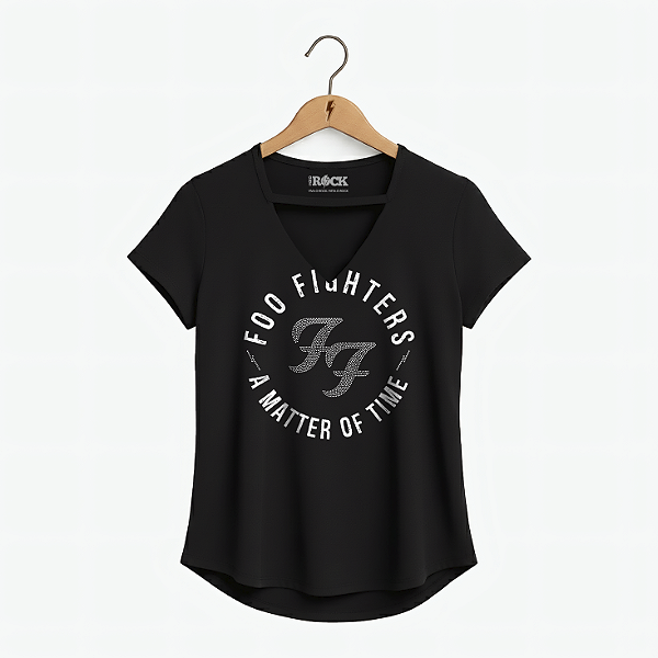 Blusinha Foo Fighters Preta