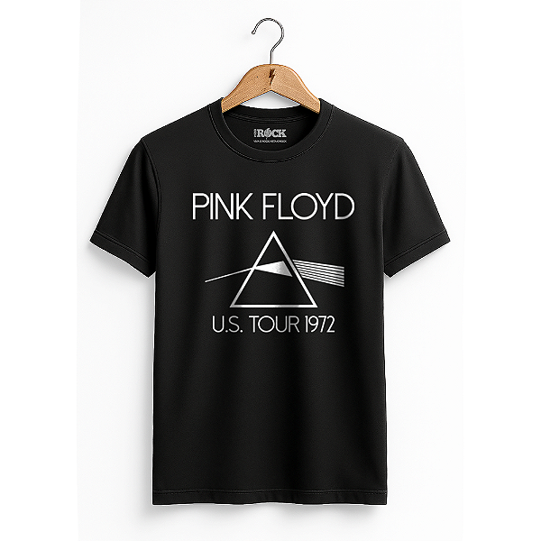 Camiseta Pink Floyd Tour 1972 Preta
