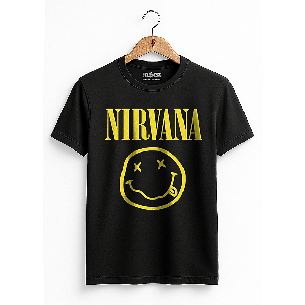 Camiseta Nirvana Preta