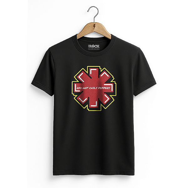 Camiseta Red Hot Logo Preta