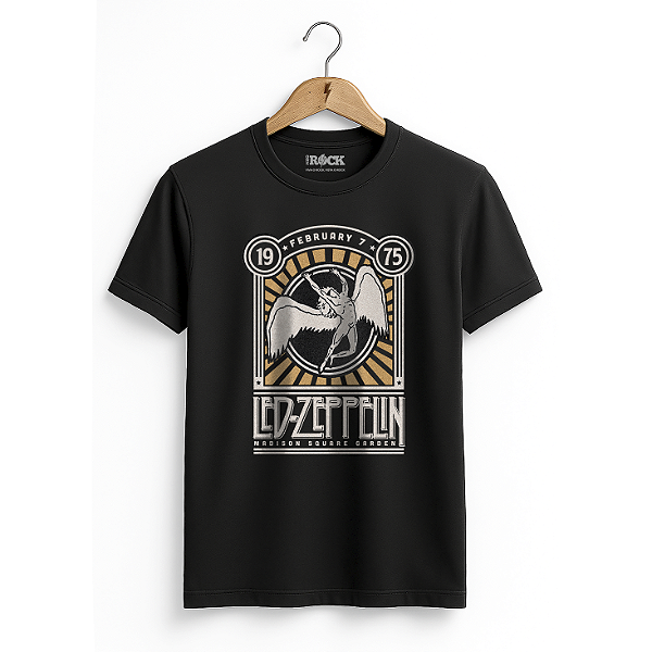 Camiseta Led Zeppelin Garden Preta