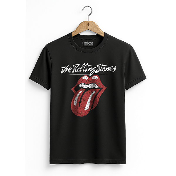 Camiseta Rolling Stones Preta