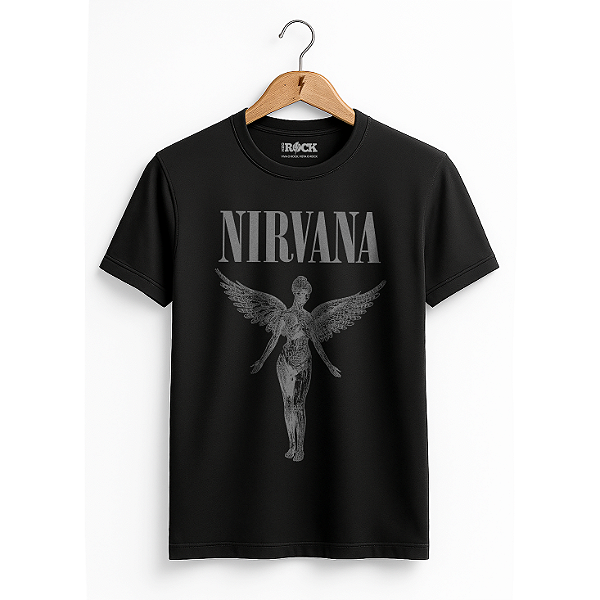 Camiseta Nirvana In Utero Preta