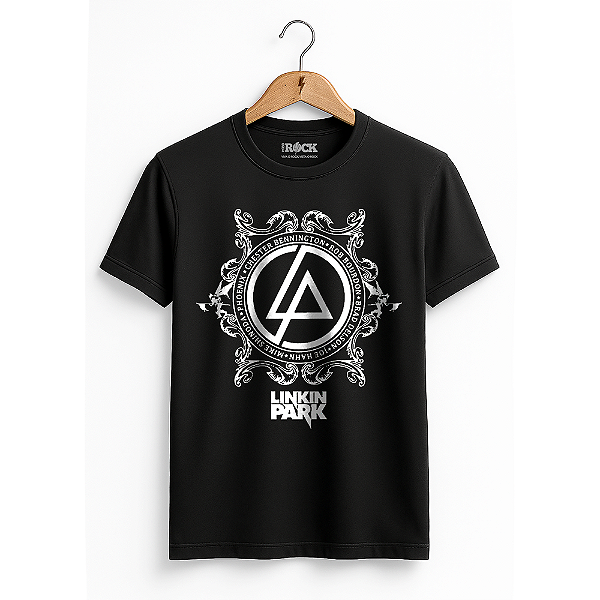 Camiseta Linkin Park Logo Preta