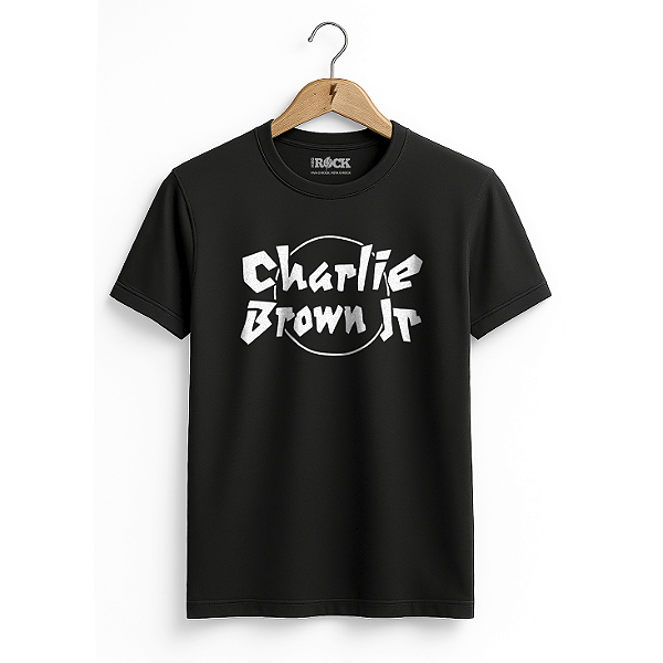 Camiseta Charlie Brown Jr Logo Preto
