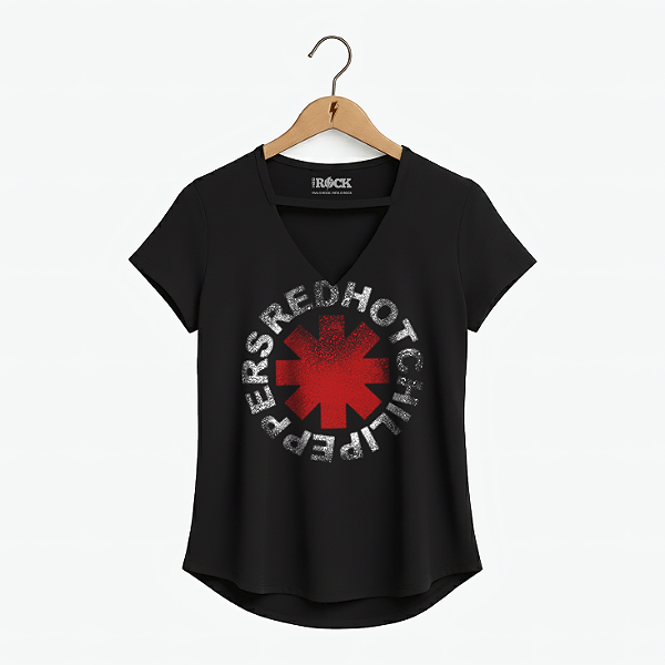 Blusinha Red Hot Spray Preta
