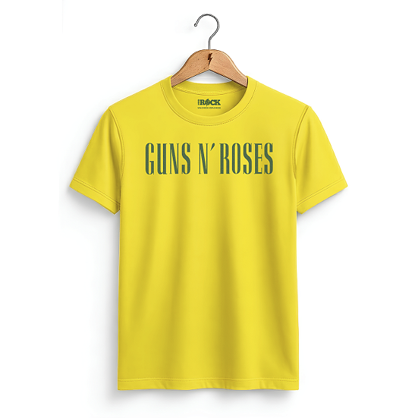 Camiseta Guns N' Roses Brasil Edição Limitada - Copa 2026