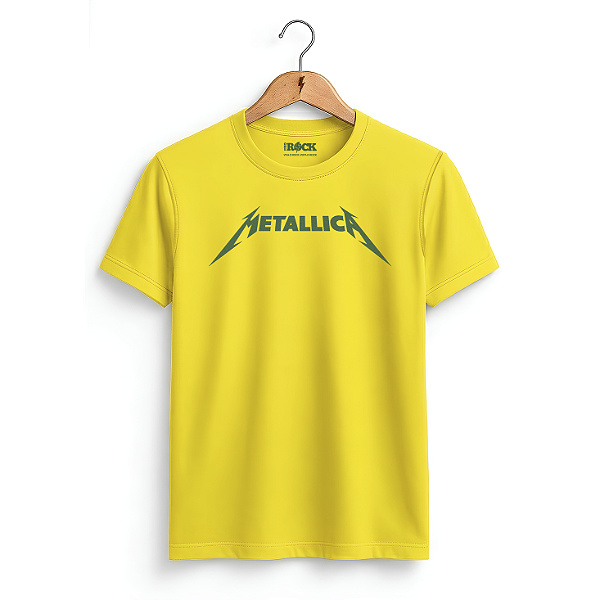 Camiseta Metallica Brasil Edição Limitada - Copa 2026