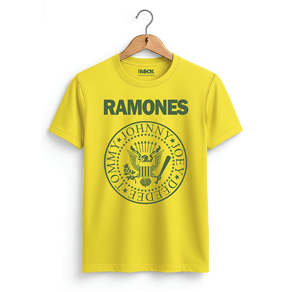 Camiseta Ramones Brasil Edição Limitada - Copa 2026