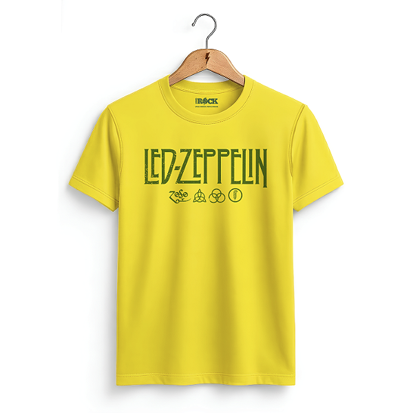 Camiseta Led Zeppelin Brasil Edição Limitada - Copa 2026