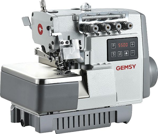 GEMSY - OVERLOCK INDUSTRIAL 4 FIOS DIRECT DRIVE - NOVA - 110V